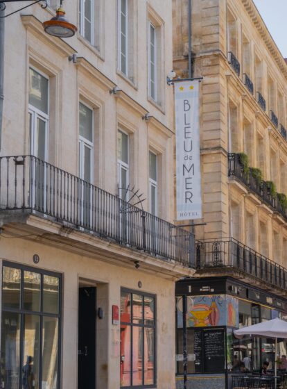 hôtel Bleu de Mer . Bordeaux, réalisation l&l Lameynardie