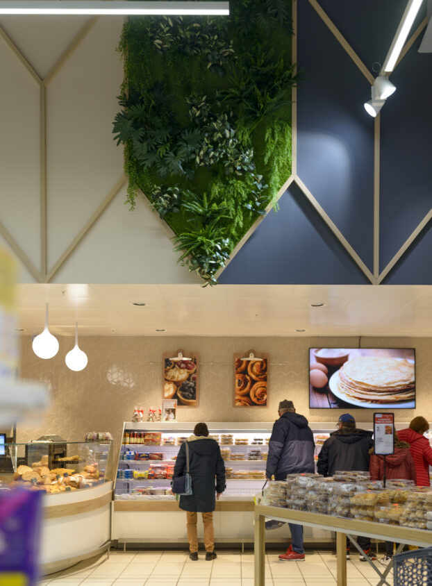 e.Leclerc . Les Herbiers, réalisation l&l Lameynardie