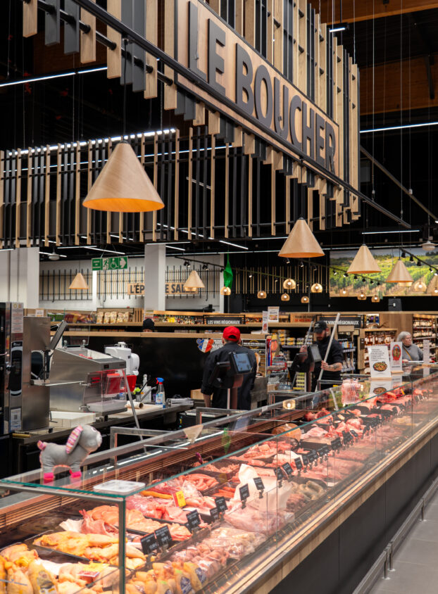 Intermarché Hyper . Solliès-Pont, réalisation l&l Lameynardie