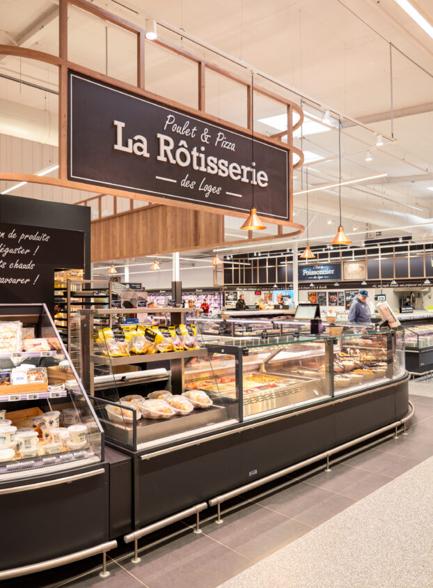 E.Leclerc Parthenay . Parthenay, réalisation l&l Lameynardie